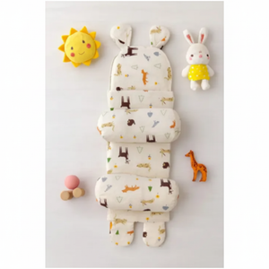 Cream Animal Print Mat