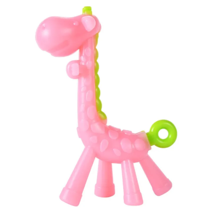 Pink Giraffe Teether