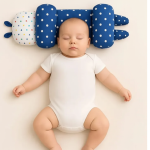 Navy Blue Baby Pillow